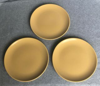 Vint.  Gladding Mcbean Pottery Rancho Tableware No.  C - 1 8.  25 " Salad Plates 3 Ex