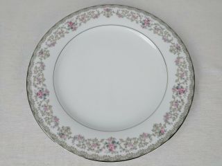 Noritake Vintage Edgewood 5807 Dinner Plate Pink & Blue Flowers 6 Avail.