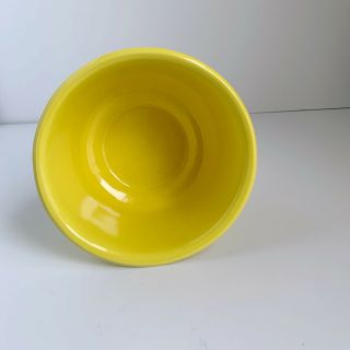Vintage Floraline Planter Bowl by Mccoy Signed 506 Floraline USA Yellow 4 x 6 