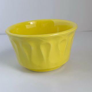 Vintage Floraline Planter Bowl by Mccoy Signed 506 Floraline USA Yellow 4 x 6 