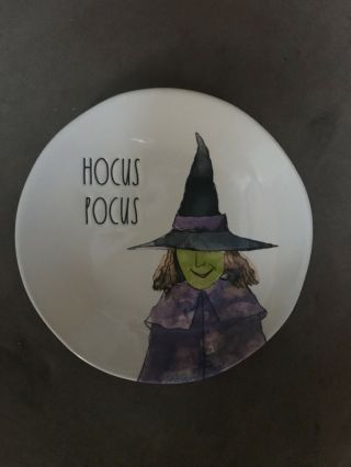 Rae Dunn Hocus Pocus Small Plate 2019 Halloween
