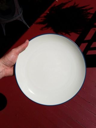 Set Of 4 Noritake Colorwave Blue Dinner Plates