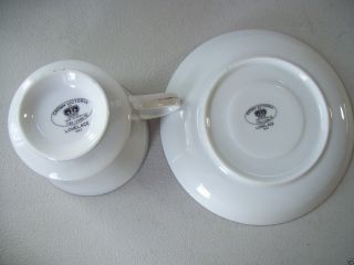 Crown Victoria LOVELACE Fine China Cup & Saucer Set Made In Japan 3