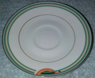 Mikasa Deco Rainbow Laf01 Japan Fine China Tea Cup Saucer Replacement Plate
