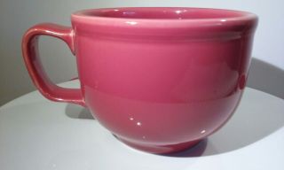 Homer Laughlin China Fiesta Ware Red Jumbo Coffee Soup Mug