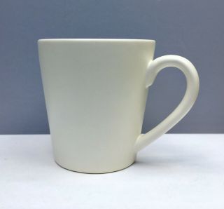 Set of 2 Cream Matte Glazed Ceramic Tea Mugs by Nigella Lawson Living Kitchen 5