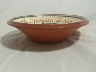 Famous Kai Krebs Swedish Potter Ceramic Bowl Signed 