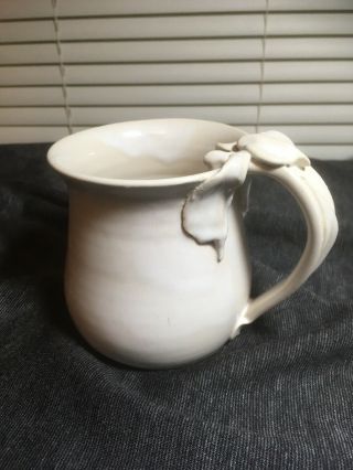 Handmade Pottery Coffee Mug Ceramic 12 Oz.