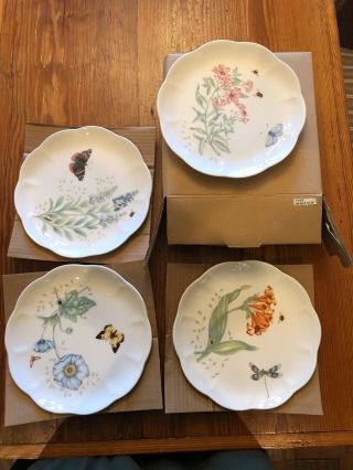 Lenox Butterfly Meadow Melamine 9 " Plates (set Of 4) :