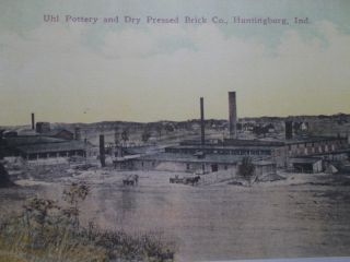 Uhl Pottery And Dry Pressed Brick Co.  Huntingburg In Picture