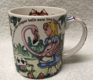 Cardew Alice In Wonderland Mug/cup Mad Hatters Tea Party 2008 Croquet Hedgehog