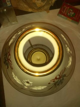 LENOX WINTER GREETINGS RED CARDINAL CANDLE LAMP 3