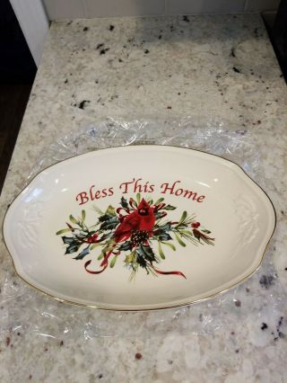 Lenox Bless This Home Tray