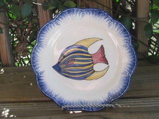 San Marco 8 " Fish Plate Nove Made In Italy