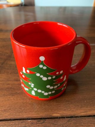 Waechtersbach Christmas Tree Red Coffee Mugs Multiple Available