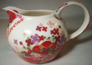 Paul Cardew: Pink Chintz Creamer: Red Hat Society 2004: Exc: Nr
