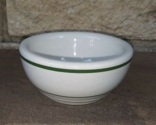 Vintage Vitrified China Restaurant Ware Bowl Very Heavy 1/2 Inch Thick Farmhouse