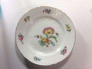 B&g Bing & Grondahl Saxon Flower Salad Plate 7 5/8 " 618