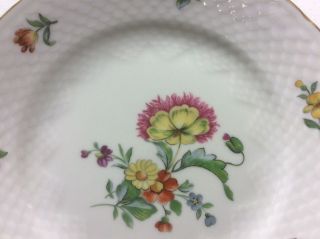 B&G Bing & Grondahl Saxon Flower Salad Plate 7 5/8 