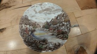 Antique Vintage Johnson Brothers Olde English Countryside 10 " Dinner Plate