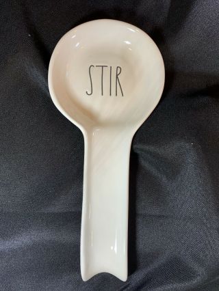 Rae Dunn Farmhouse Ceramic Spoon Rest Holder Stir Ll