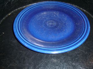 Cobalt Blue Fiesta Fiestaware Dinner Plate 10 - 1/2 "