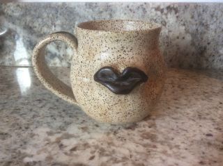 Wizard Of Clay Stoneware Face Coffee Mug - Woman 
