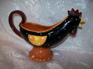 Rooster Gravy Boat.  FF 3