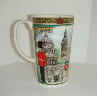 James Sadler Coffee Tea Mug England Royal Horse Guards Bone China
