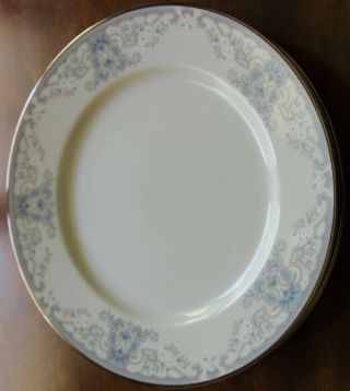 Lenox White Heather 10 " Dinner Plates Vintage Discontinued Pattern