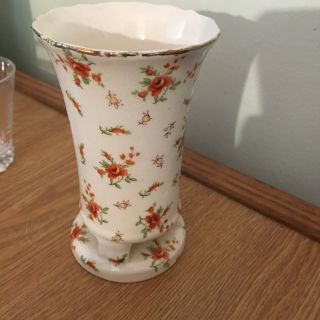 Vintage Moriyama Mori - Machi Mm Made In Japan Delicate Rose Vase