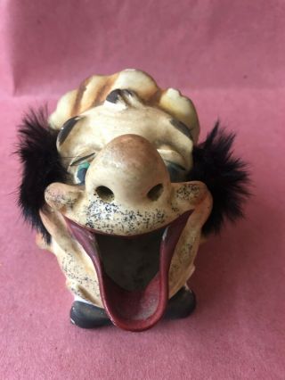 Vintage Porcelain Character Clown Head