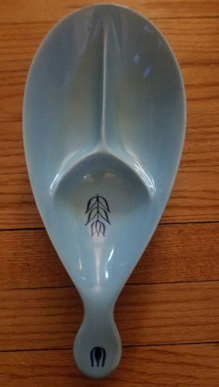 Vintage Cronin Blue Tulip Pottery Platter