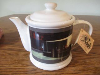 Vintage Copco Edward Hopper Nighthawks Coffee Pot Teapot Art Institute Chicago