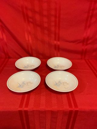 4 Noritake Keltcraft Kilkee 7 " Coupe Soup Cereal Bowls Ireland Butterfly Ab