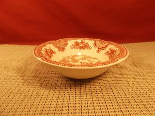 Johnson Brothers China Old Britain Castles Pink Cereal Bowl 6 1/8 "