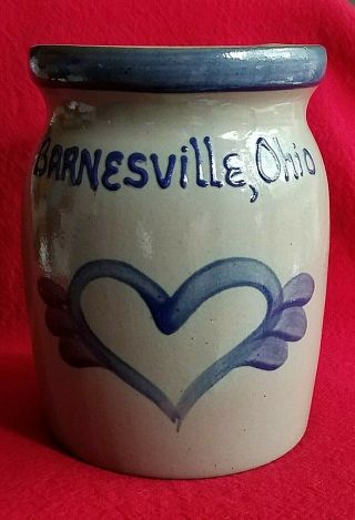 1996 Beaumont Brothers Pottery BBP Americana Crock Barnesville,  Ohio Vintage 3