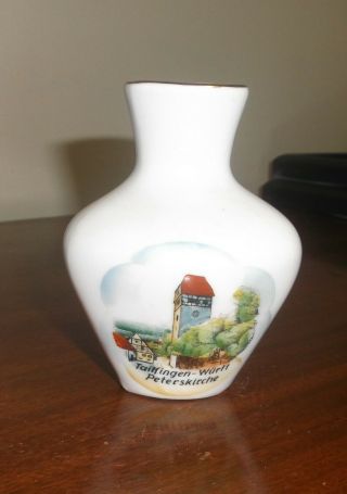 Rudolf Wachter Rw Bavaria Bud Vase Tallfingen Germany 46