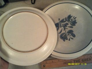 VINTAGE Pfaltzgraff YORKTOWN – DINNER Plates – made in U.  S.  A.  – qty = 4 3