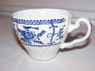 Johnson Brothers England Blue Indies Cup Teacup/s (gar)