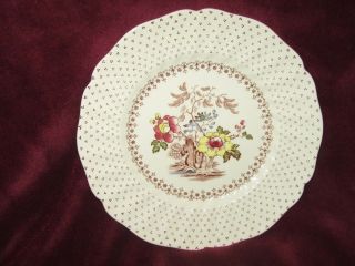 Vintage Royal Doulton Grantham 8 1/2 Inches Salad Plates D5477 Made In England