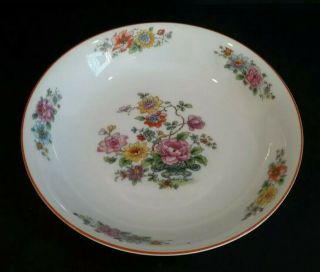 Vintage Thomas Bavaria Fantasy Soup Bowl Porcelain 7 5/8 "