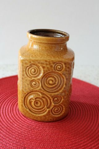 Mid Century Modern West Germany Pottery Vase