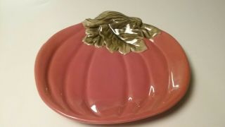 Better Homes & Gardens Fall Pumpkin Ceramic Salad Plate -