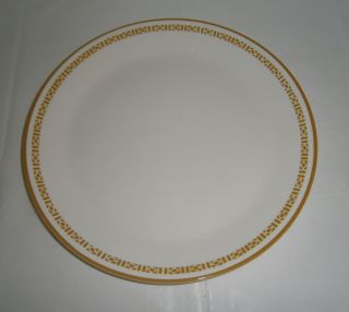 Vintage Syracuse China Syralite Honeycomb 9 - 5/8 " Dinner Plate Euc
