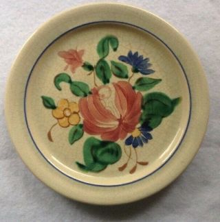 Red Wing Pottery 7 1/4 " Salad Plate Orleans Pattern 1941