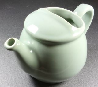 Vintage Sea Foam Green Usa Pottery Teapot Hull? Shawnee? Mccoy?