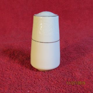 Southwicke White Lace Salt Shaker Porcelain China Made In Japan Euc