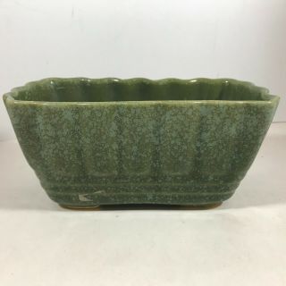 Vintage Brush - Mccoy Pottery Green Planter 27 - 6