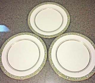 Noritake Thurston Set Of 3 Salad Or Dessert Plates